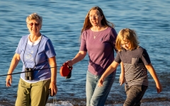 Beach walk